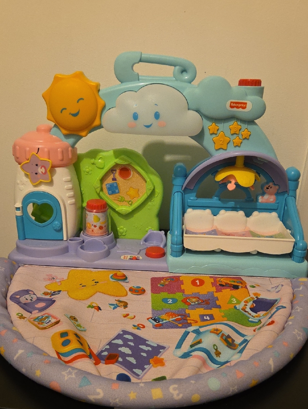 Little People 123 Babies Nursery Smart Stages Playdate Portable Playset
